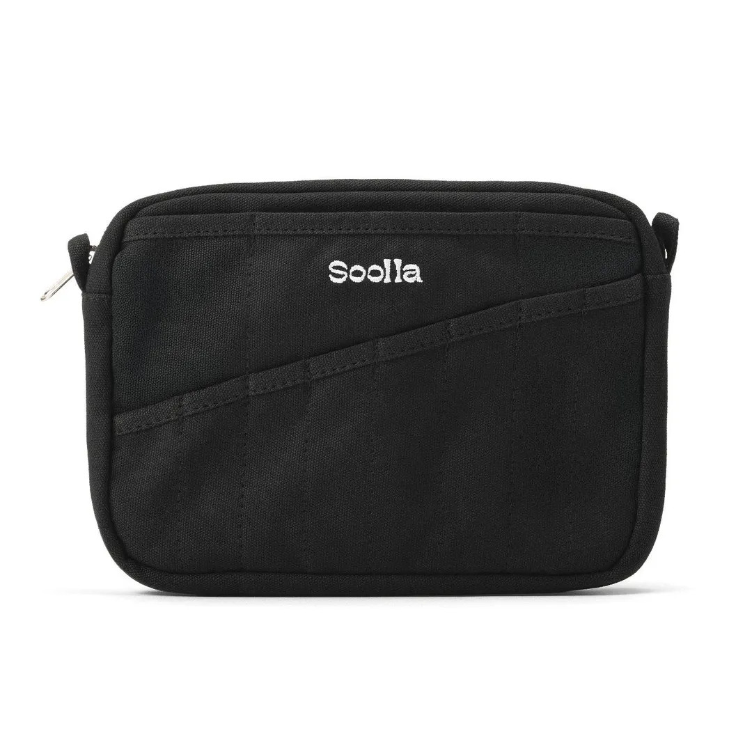Soolla® Blackout Studio Pouch – All-Black Canvas Organizer | Minimalist A5 Art Supply Pouch | ... | Etsy (US)