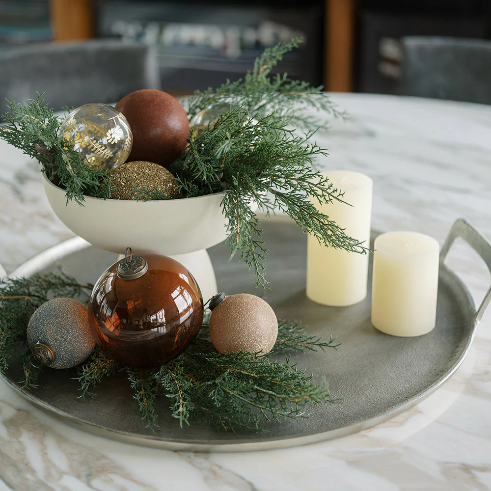 Decorative Aluminum Serving Tray | CG Hunter