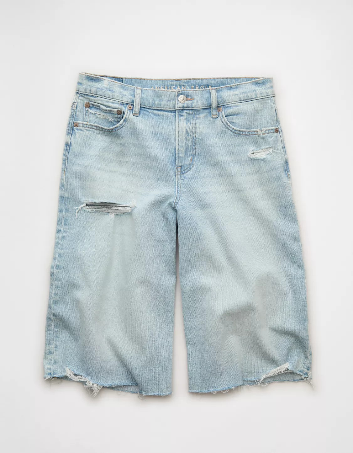 AE 15" Stretch Low-Rise Jort | American Eagle Outfitters (US & CA)