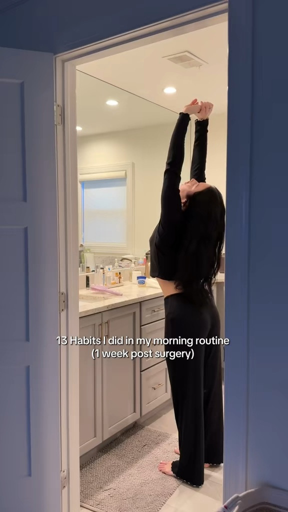 Officially 1 week post surgery so spend the morning with me!

#LTKHome #LTKActive