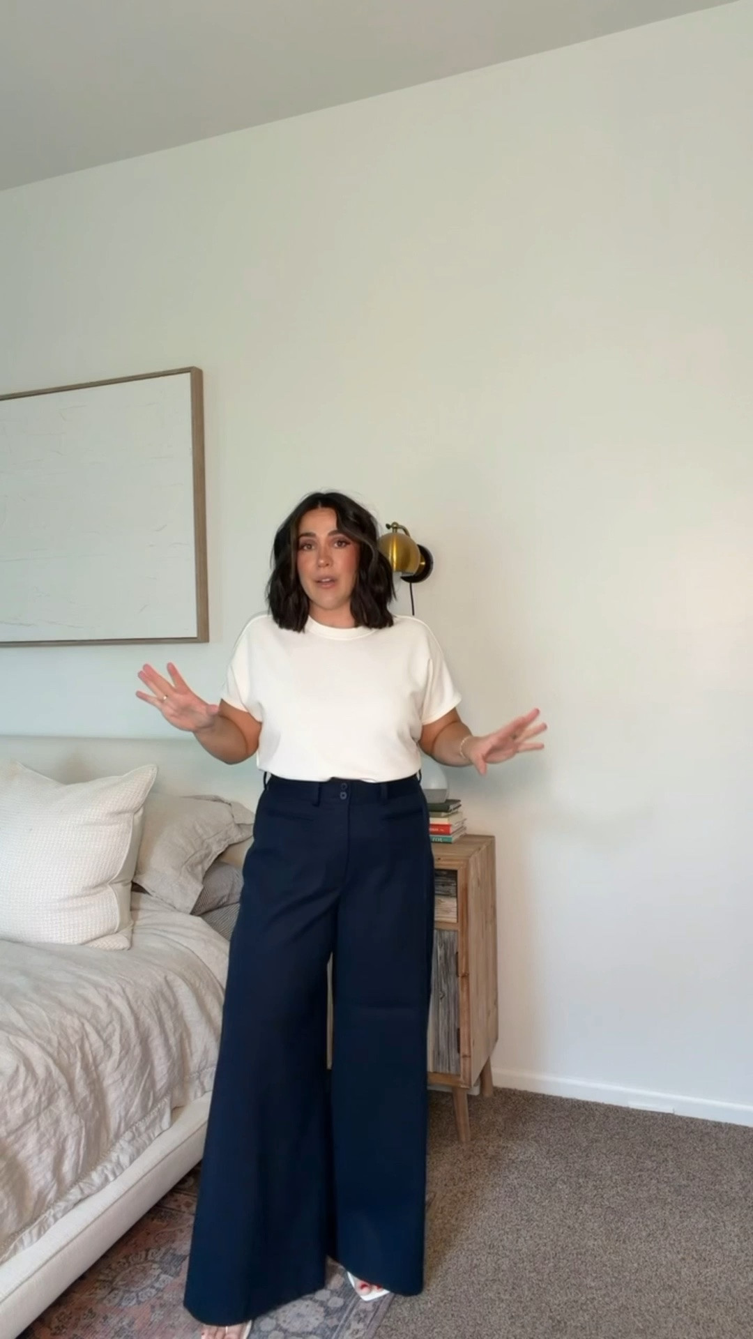 These are the dream summer pant, so versatile and perfect workwear/teacher pant. New material that's extremely lightweight! Size L petite

#LTKMidsize #LTKSeasonal #LTKWorkwear