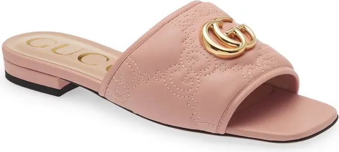 Jolie GG Matelassé Slide Sandal (Women) | Nordstrom