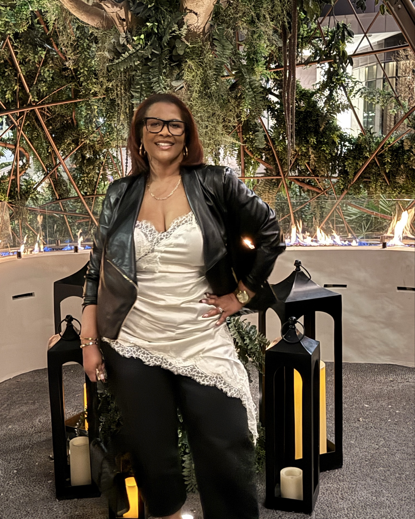 Leather and lace…this shirt is so sexy to me! I felt good in it and I looked good in it! 

#LTKootd #LTKOver40 #LTKMidsize