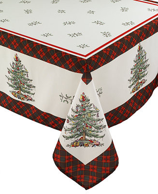 Spode Christmas Tree Tartan Collection - Macy's | Macy's