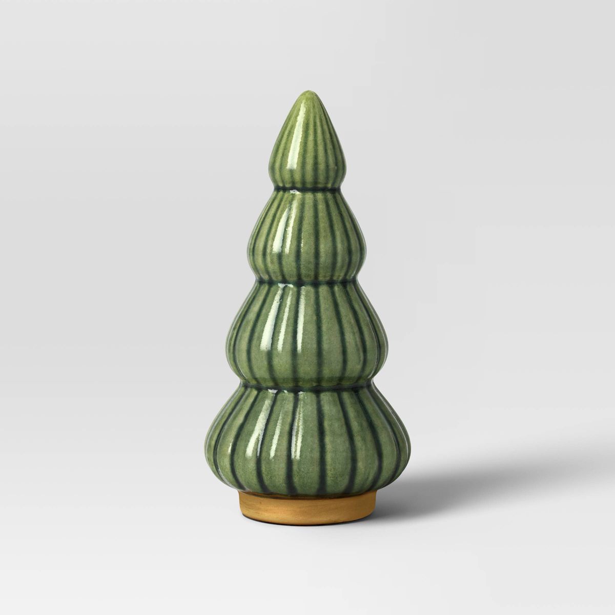 Scalloped Ceramic Tree Green - Threshold™ | Target