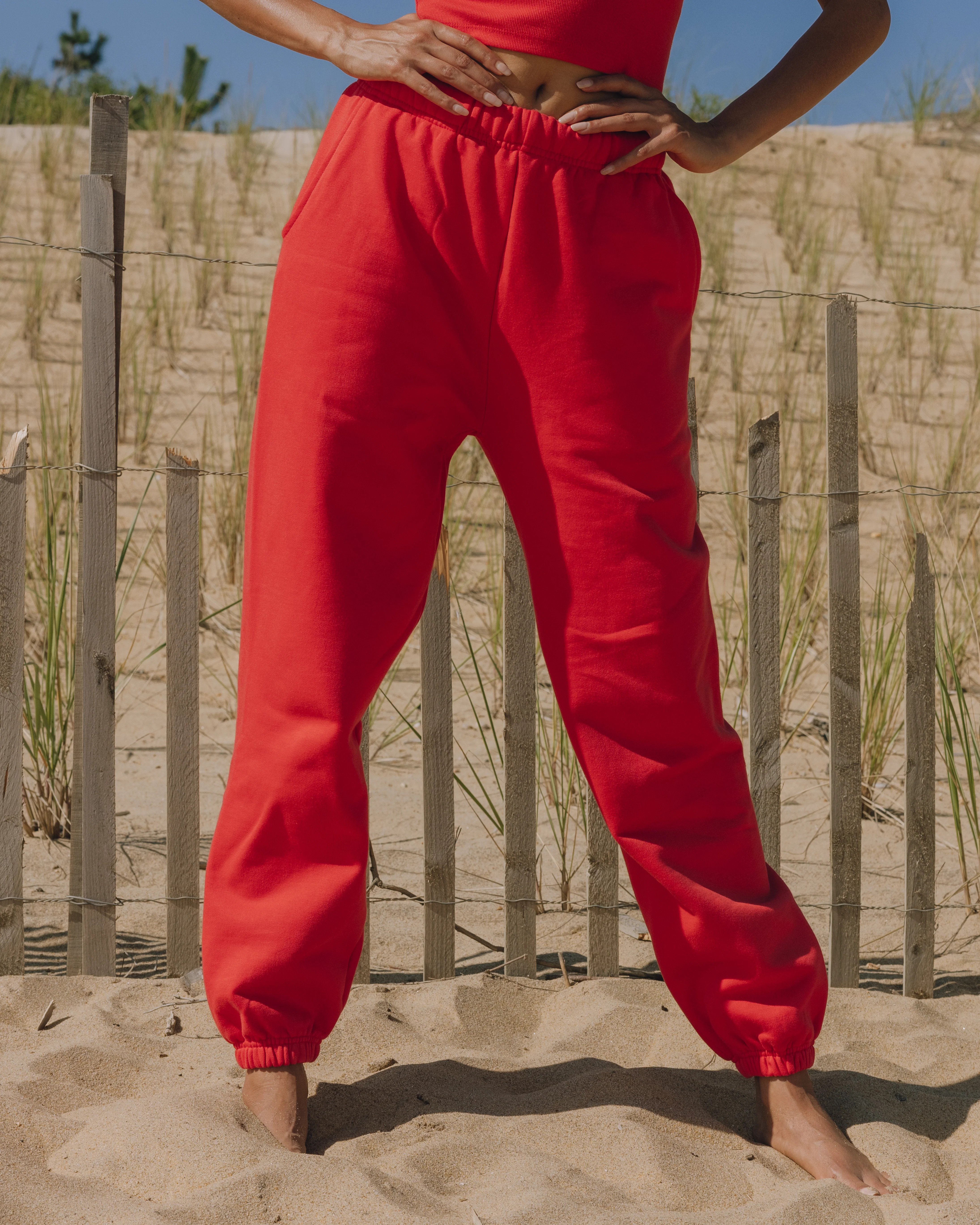 Unisex Fleece Joggers - Heart | Daily Drills