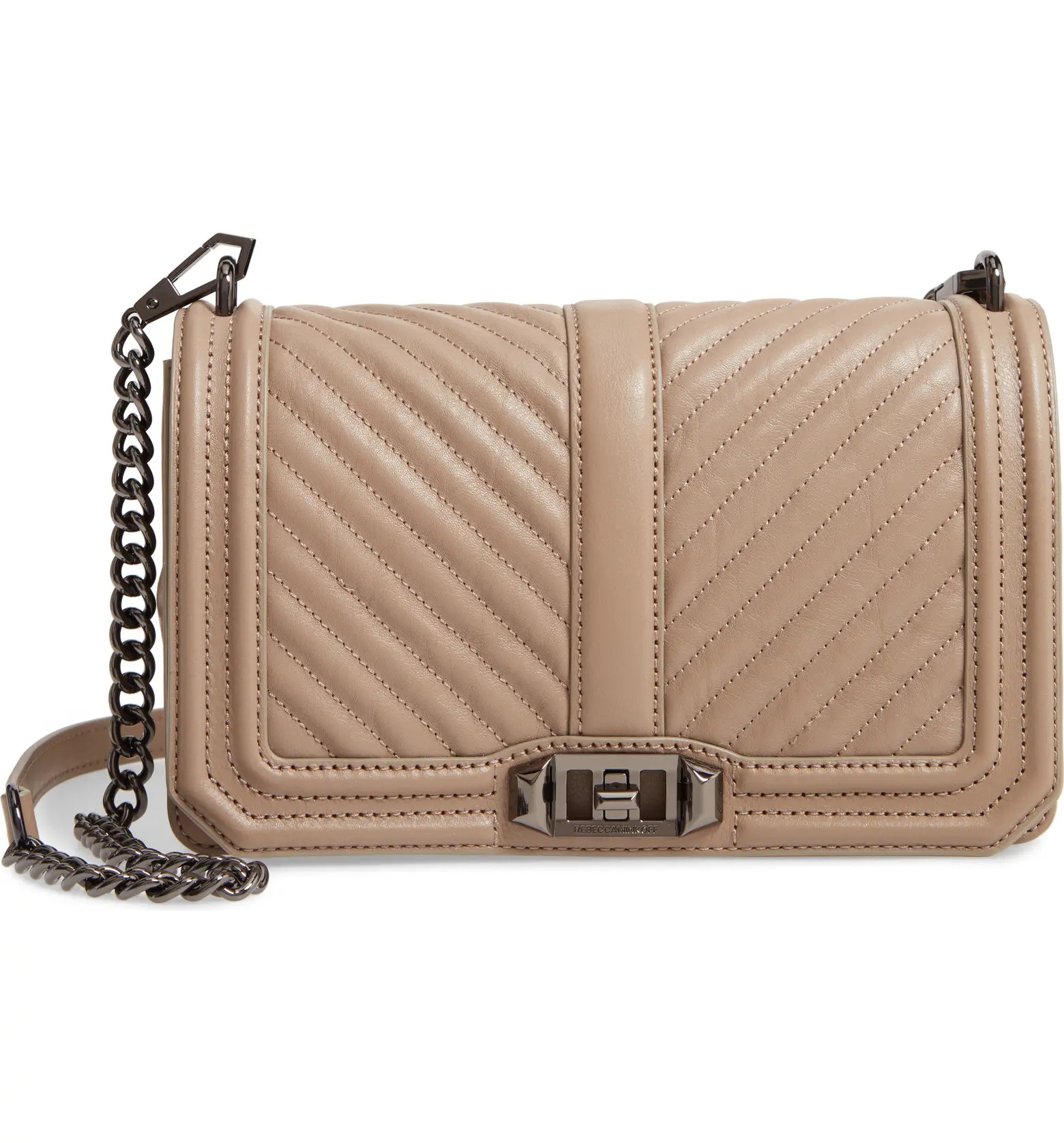 Rebecca Minkoff Chevron Quilted Love Crossbody Bag | Nordstrom | Nordstrom