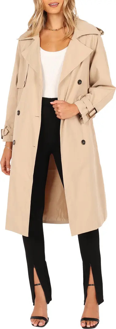 Petal & Pup Trina Belted Trench Coat | Nordstrom | Nordstrom