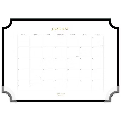 2022 Desk Calendar Paper Large Monthlyium - Sugar Paper Essentials | Target