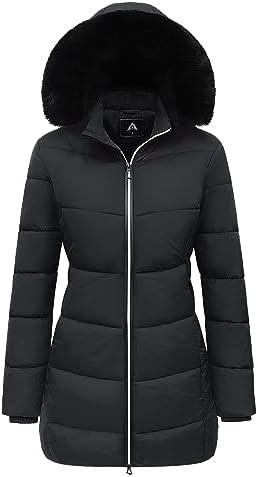 MOERDENG Women's Winter Windproof Warm Down Coats Waterproof Thicken Hooded fashions Puffer Jacke... | Amazon (US)