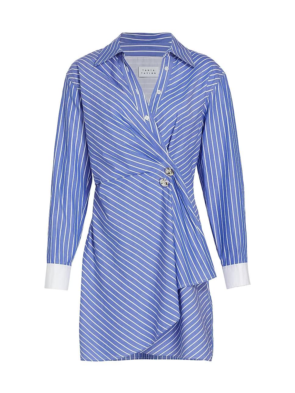 Winnie Wrap Mini-Shirtdress | Saks Fifth Avenue