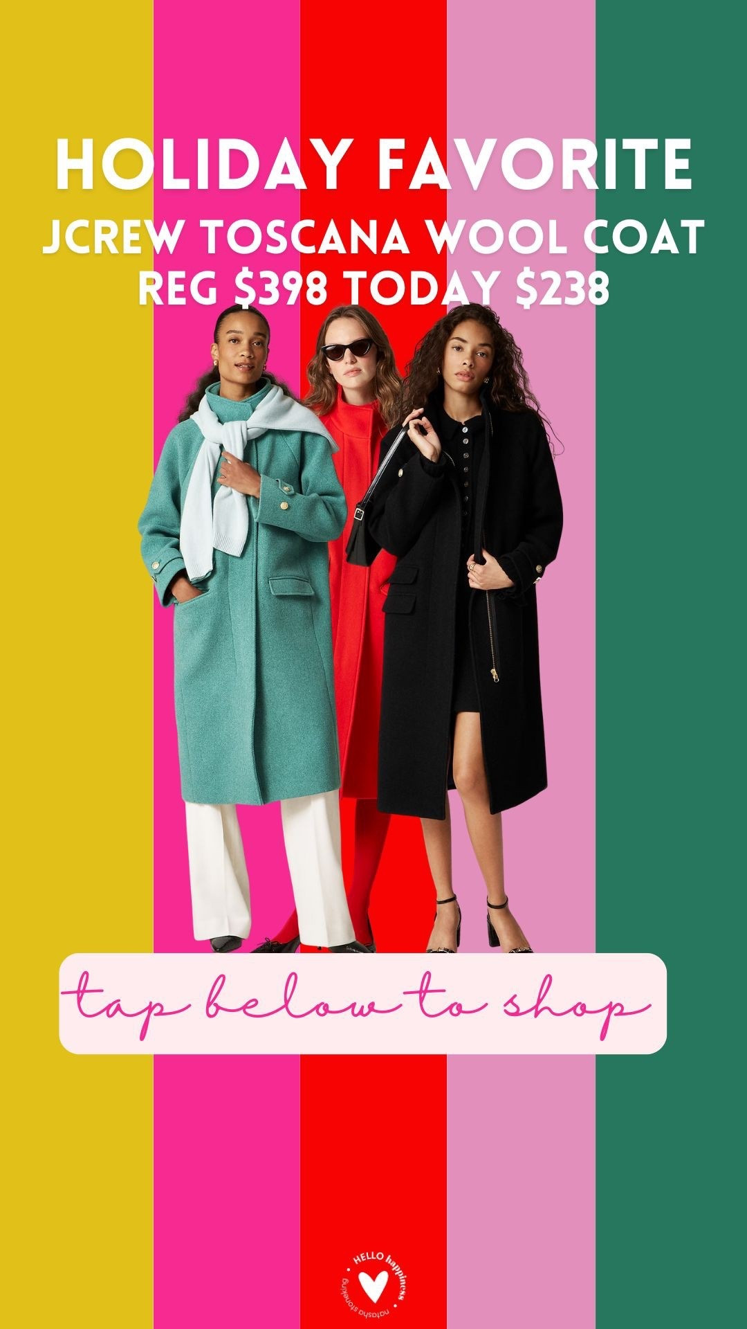 holiday favorite | Jcrew toscana wool coat $238 

#LTKSeasonal #LTKGiftGuide #LTKHoliday