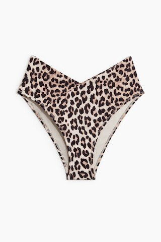 H & M - High Rise Cheeky Bikini bottoms - Beige | H&M (US + CA)