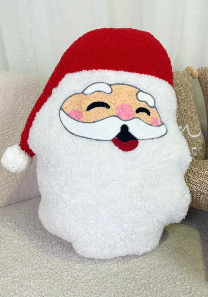 TSC x Amber Massey: 3D Santa Face Pillow | The Styled Collection