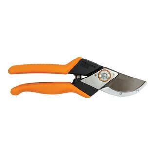 Fiskars Pro 1 in. Cut Steel High Carbon Blade with Cast Aluminum Handled Pruner-394951 - The Home... | The Home Depot