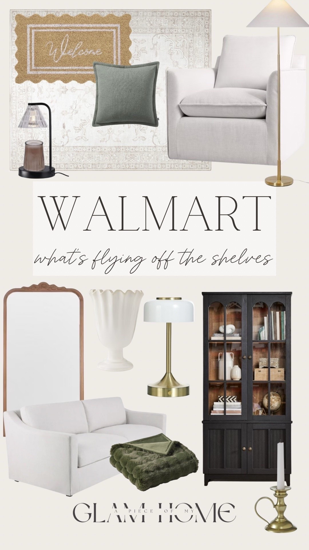 Walmart- what’s flying off the shelves! 

Furniture, decor, lamps, vase, candle warmer, mirror, couch, accent chair, cabinet, rug, affordable home, throw blankets, door mat, pillow 

#LTKStyleTip 



#liketkit #LTKSeasonal #LTKHome
@shop.ltk
https://liketk.it/5uBb4