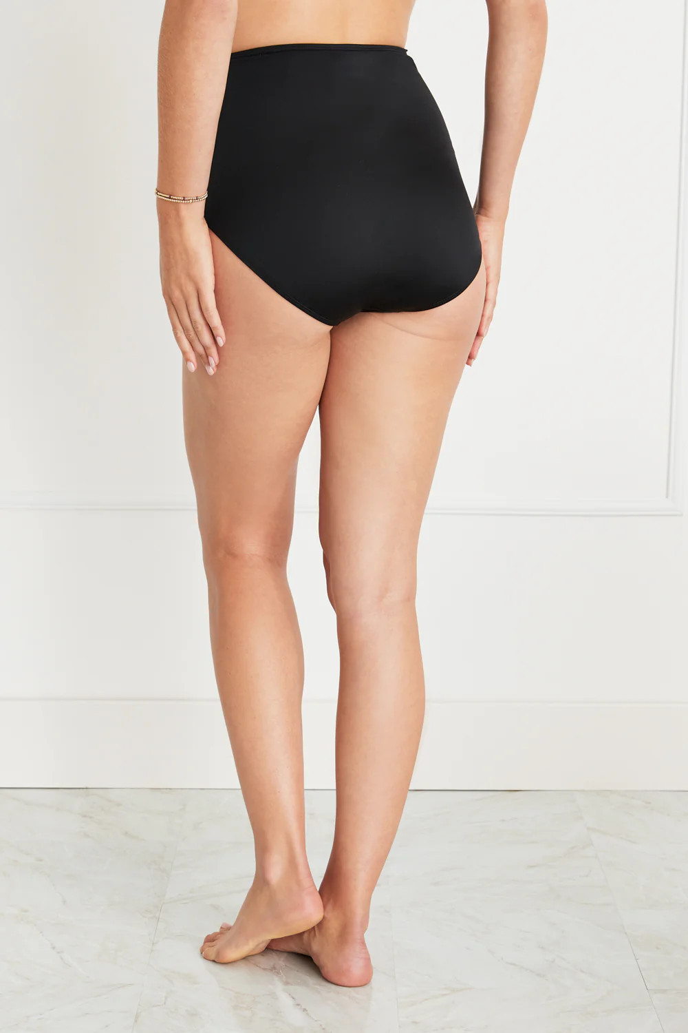 Full Coverage Swimsuit Bottoms - Black Susie Tankini | Hermoza