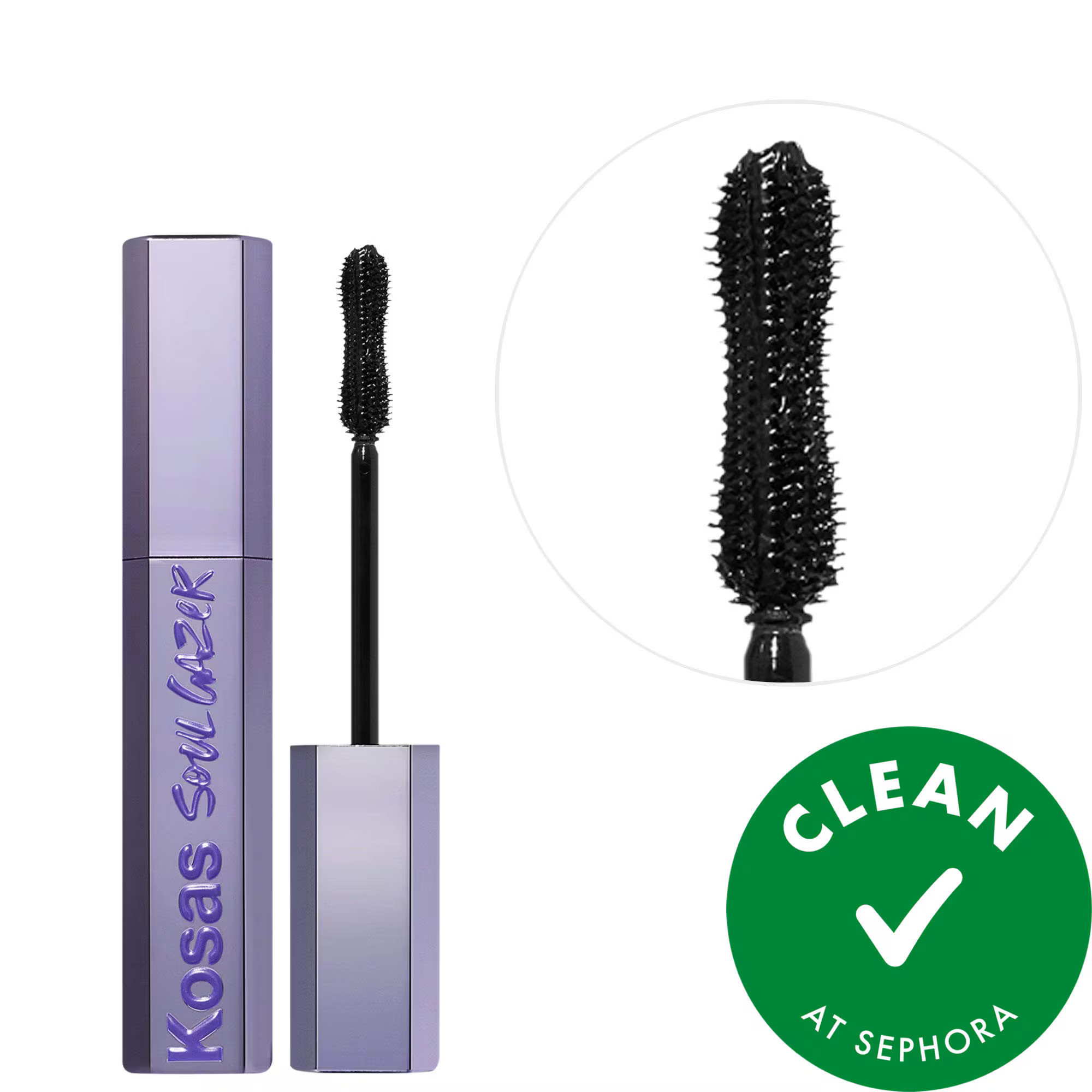 Kosas Mini Soulgazer Lengthening Mascara + Lash Serum in 1 for Sensitive Eyes Hypnotize 0.2 oz/6.5 mL | Sephora (CA)