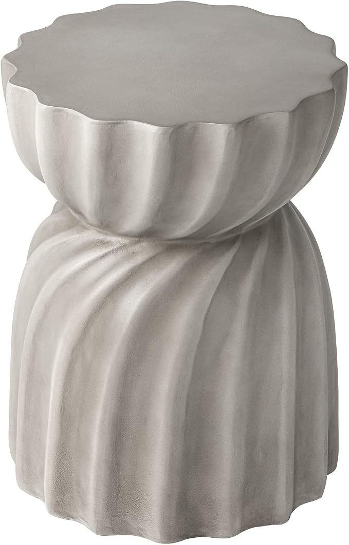 COSIEST Outdoor Side Table,Concrete Accent Side Table,Patio Side Tables End Table,Outdoor Accent ... | Amazon (US)