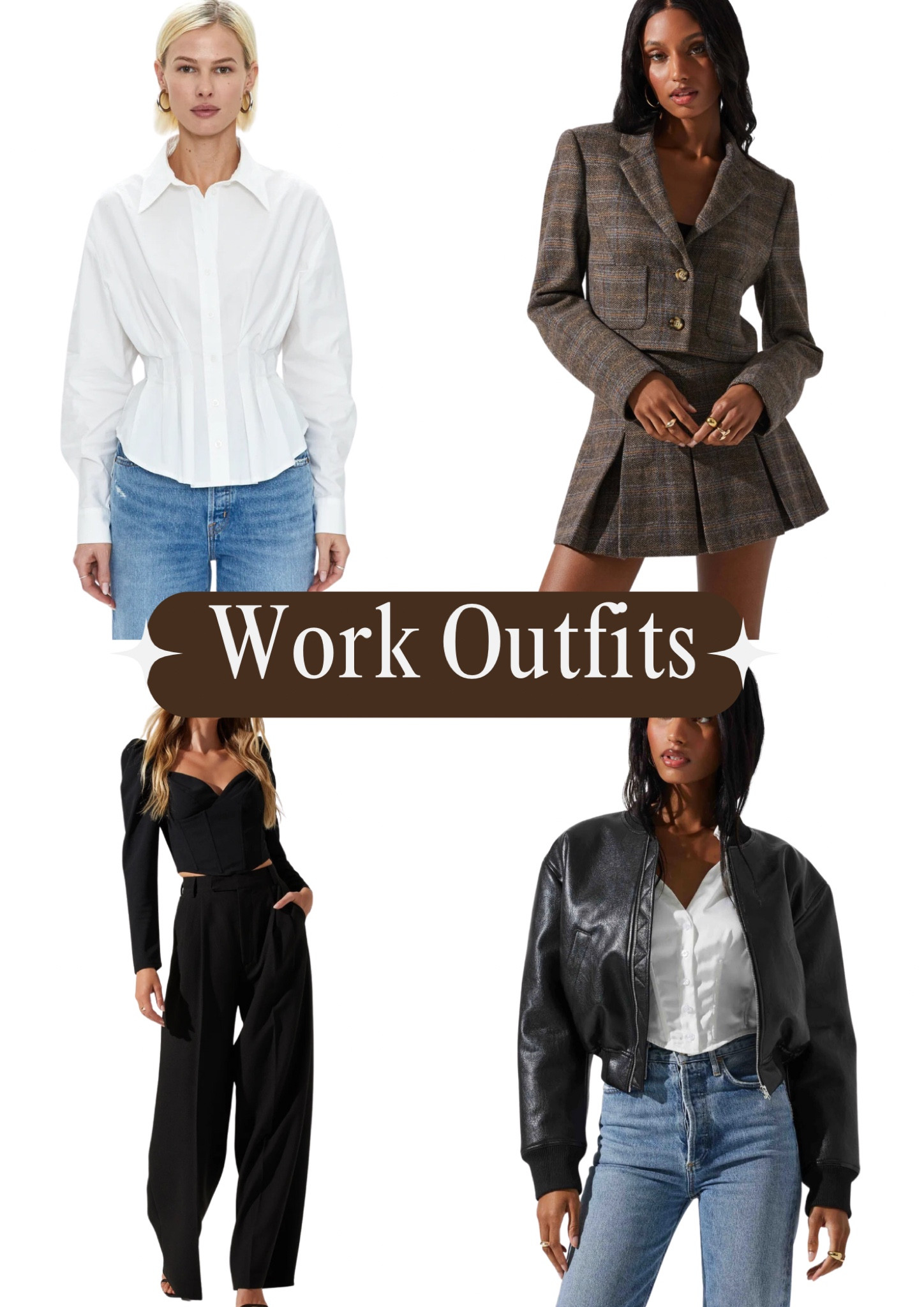 Stylish Work Outfits 

#LTKworkwear #LTKU #LTKstyletip
