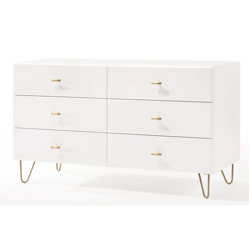 Herschel 6 Drawer Double Dresser | Wayfair North America