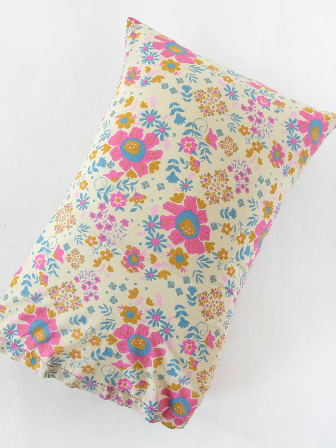 Mix & Match Soft Cotton Pillowcase, Single - Sage Lula | Natural Life