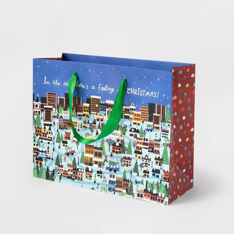 Alison Hawkins City Scene Large Vogue Gift Bag - Wondershop™ | Target