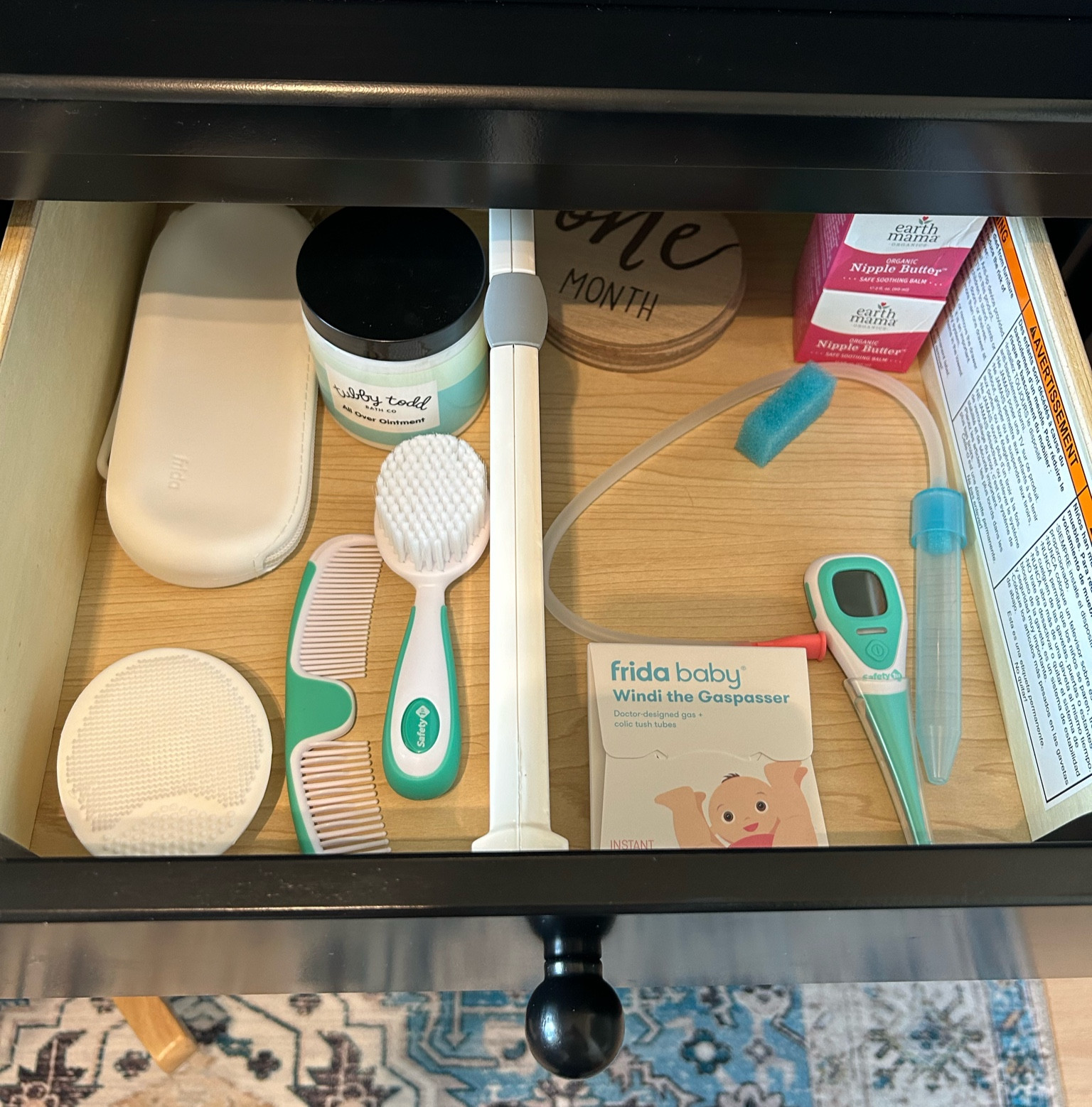 Newborn care items in our tiny nursery nook! All of these are my tried and true favorites for baby (aside from the nail clippers— I haven’t tried them yet!) I’ll recommend this Tubby Todd ointment to every new mom until the end of time. The best for everything. 

Newborn essentials
Bath time 
What to pack for baby

#LTKbump #LTKbaby #LTKhome