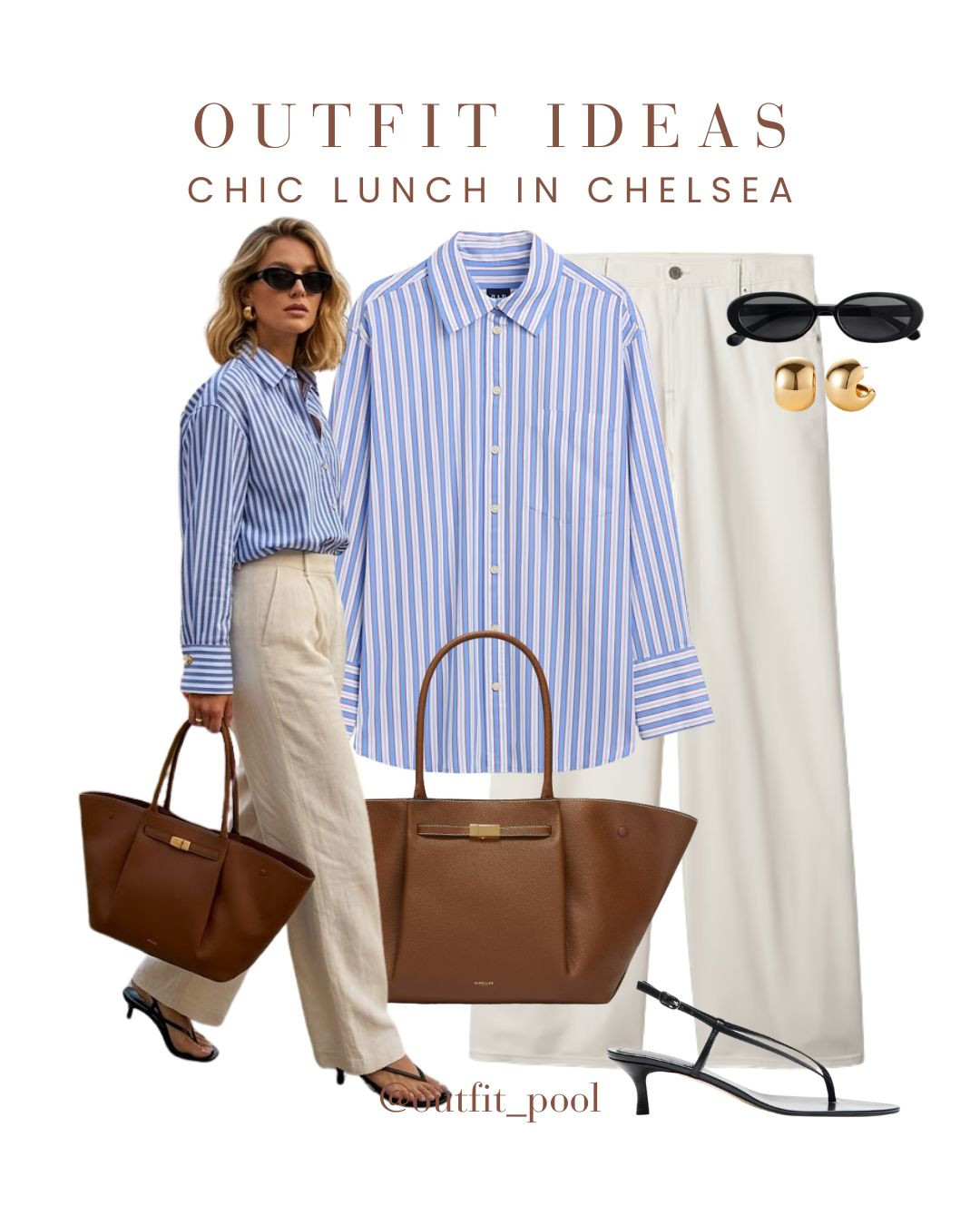 One blue striped shirt, three chic summer outfits 💙✨
Styled this classic blue striped shirt in 3 effortless ways — proving it’s the ultimate staple for vacations, brunches, and everyday summer styling 🙌

1️⃣ With a white skirt for a soft, feminine coastal look 🤍
2️⃣ With white striped trousers for that elevated European summer aesthetic ☀️
3️⃣ With white linen pants for a breezy, minimal vacation vibe 🌴

Light, timeless, and endlessly versatile — a striped shirt is truly a summer capsule wardrobe essential 💫

To shop these outfits, check the LTK shop link in bio or join my broadcast channel 🛍️💌

(Blue Striped Shirt, Striped Shirt Outfit, Oversized Button Down Shirt, Blue Stripe Shirt Style, Chic Casual Outfit, Coastal Chic Style, Parisian Inspired Outfit, Effortless Style, Capsule Wardrobe Staple, Minimalist Fashion, Smart Casual Look, Blue Shirt with Trousers, Everyday Outfit Inspiration, Vacation Outfit Ideas, Euro Summer Style, Street Style Outfit, Timeless Wardrobe Pieces, Office Casual Outfit, Weekend Outfit Style) 

 #LTKgrwm #LTKTravel