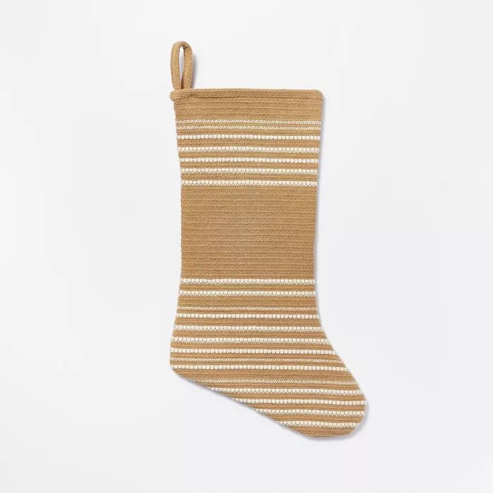 Striped Stocking Tan - Threshold&#8482; designed with Studio McGee | Target