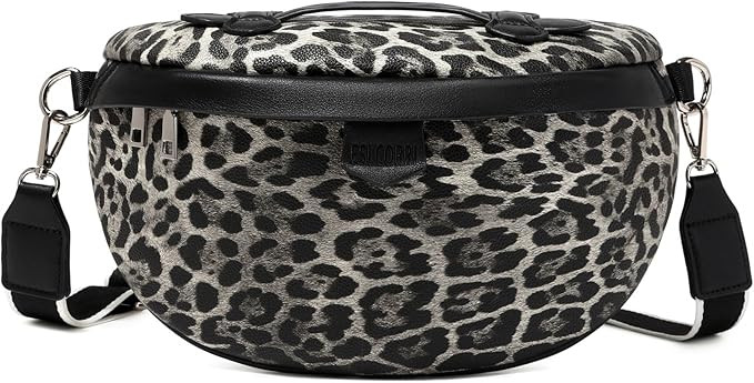 Eslcorri Crossbody Bags for Women - Fashion Sling Purse Shoulder Bag Fanny Pack Leather Causal Ch... | Amazon (US)