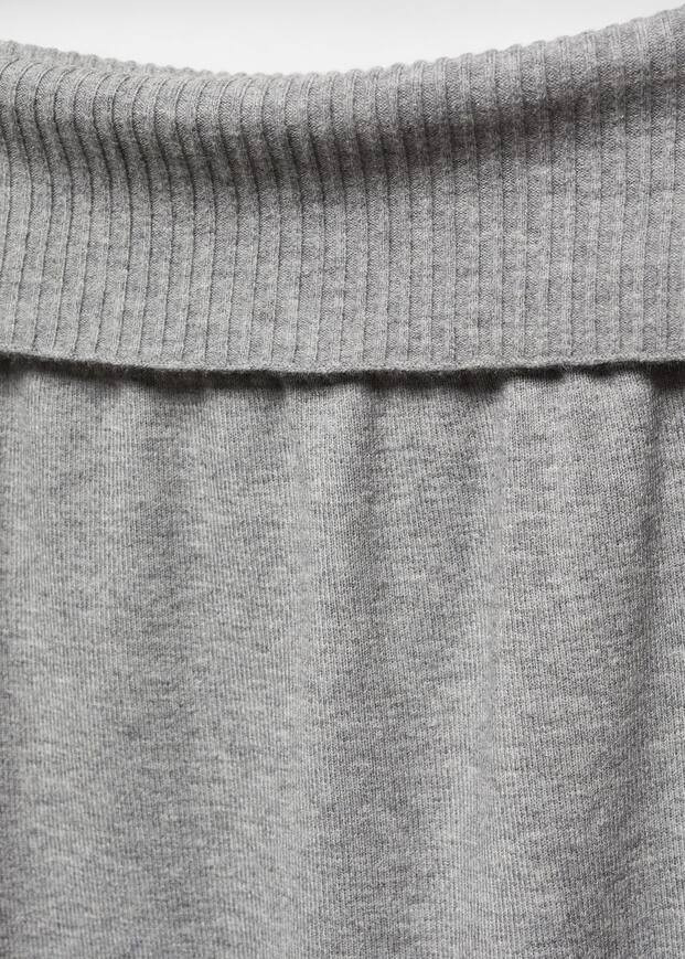 Long knitted skirt -  Women | Mango United Kingdom | MANGO (UK)