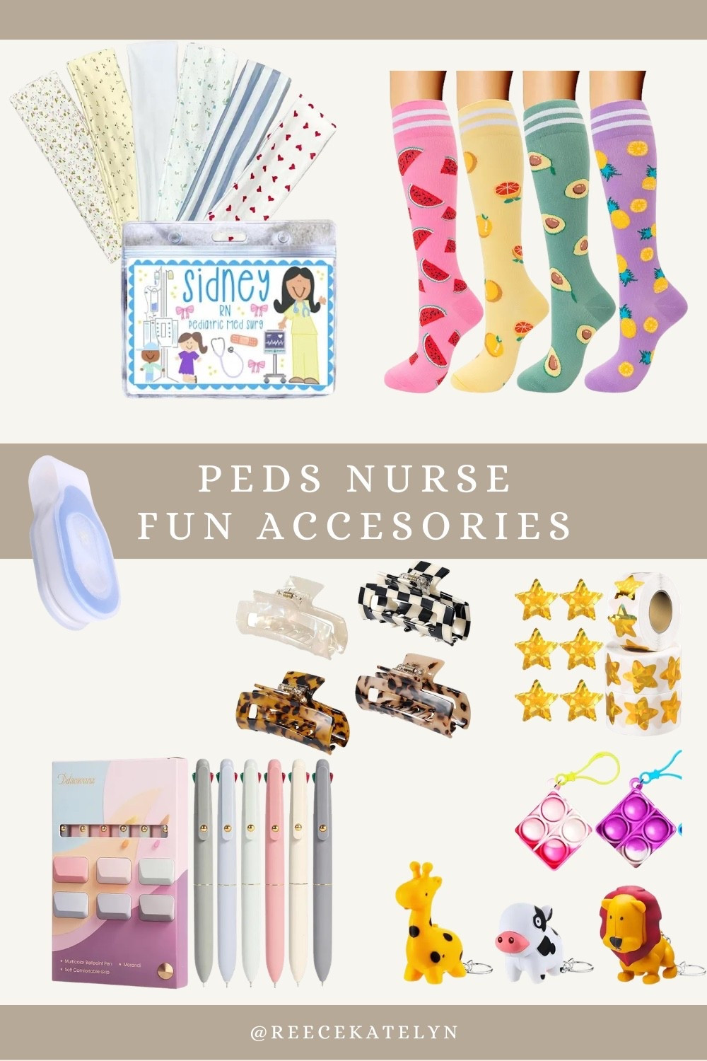 🩺✨ Pediatric Nurse OOTD + Cute Nurse Accessories ✨🩺

Sharing today's scrub OOTD and all my favorite pediatric nurse accessories! From adorable badge reels, animal penlights, colorful pens, compression socks, and fun work essentials that help make hospital visits a little less scary for kids. Perfect for pediatric nurses, PICU, NICU, pediatric clinics, nursing students, and healthcare workers looking to add personality to their scrubs.

#PediatricNurse #NurseOOTD #ScrubStyle #NurseLife #PedsNurse #NursingStudent #CuteNurseAccessories #NurseMustHaves #HealthcareWorker #PICUNurse #NICUNurse #NurseEssentials #ScrubFashion #HospitalLife #LTKWorkwear