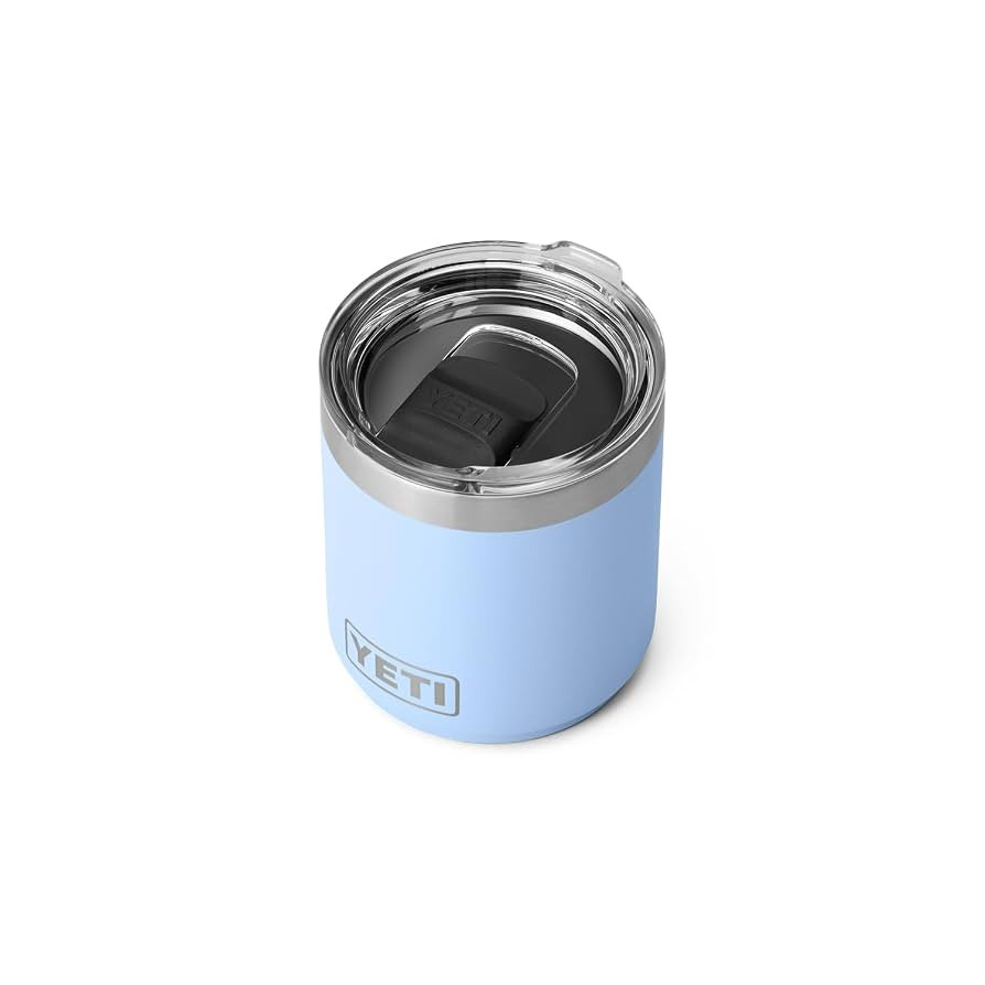 YETI Rambler 10 oz Stackable Lowball 2.0, Vacuum Insulated, Stainless Steel with MagSlider Lid, B... | Amazon (US)