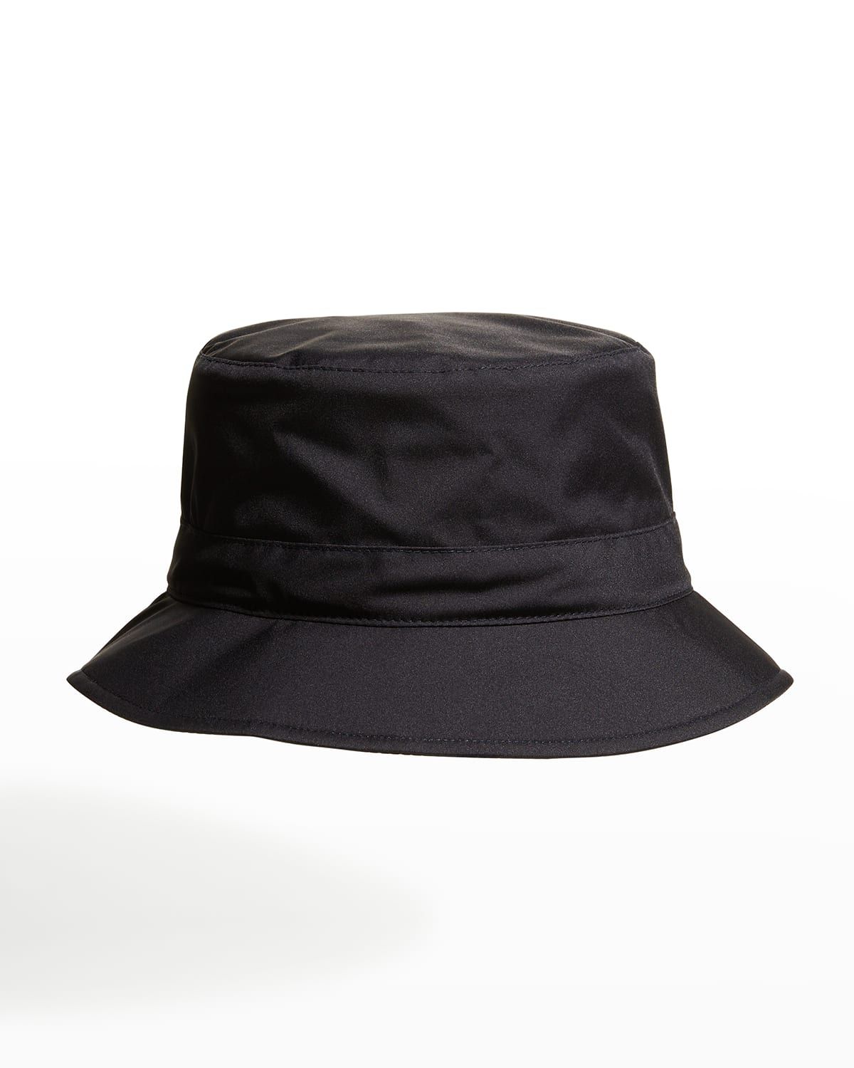 Men's Solid Nylon Bucket Hat | Neiman Marcus