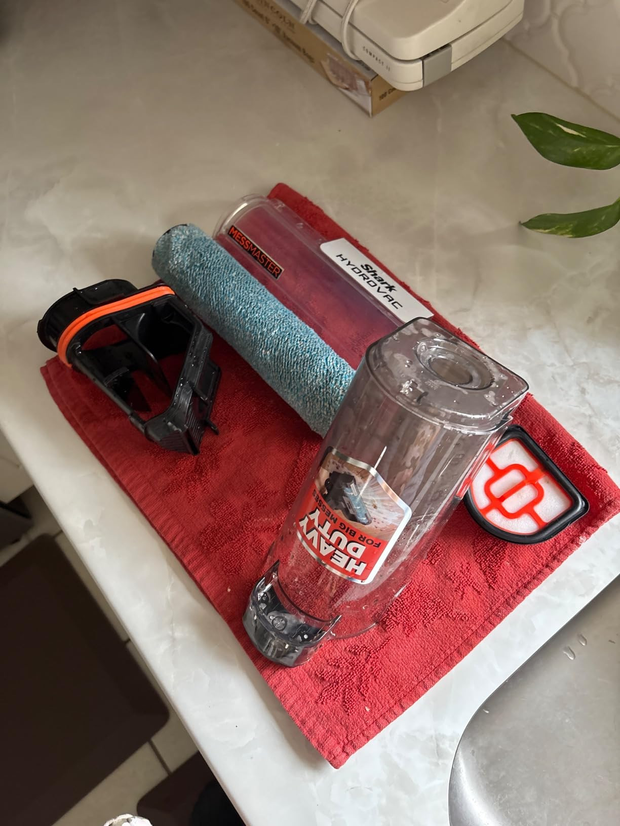 Shark Wet Dry Vacuum Mop All-in-One Cordless Hardfloor Cleaner, HydroVac MessMaster, 3-in-1 Self-... | Amazon (US)