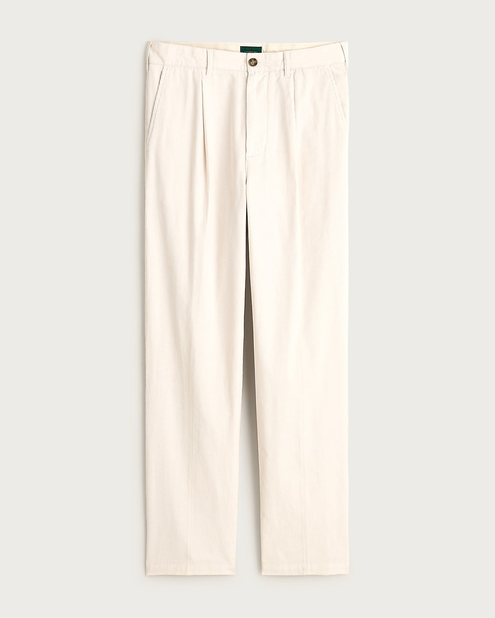 Classic-fit pleated 14-wale corduroy trouser | J. Crew US