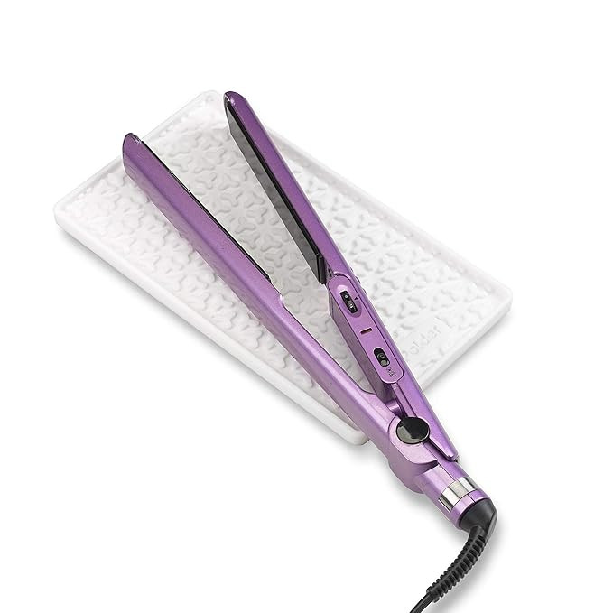 Polder Heat Resistant Hot Mat for Hot Hair Styling Tools (White) | Amazon (US)