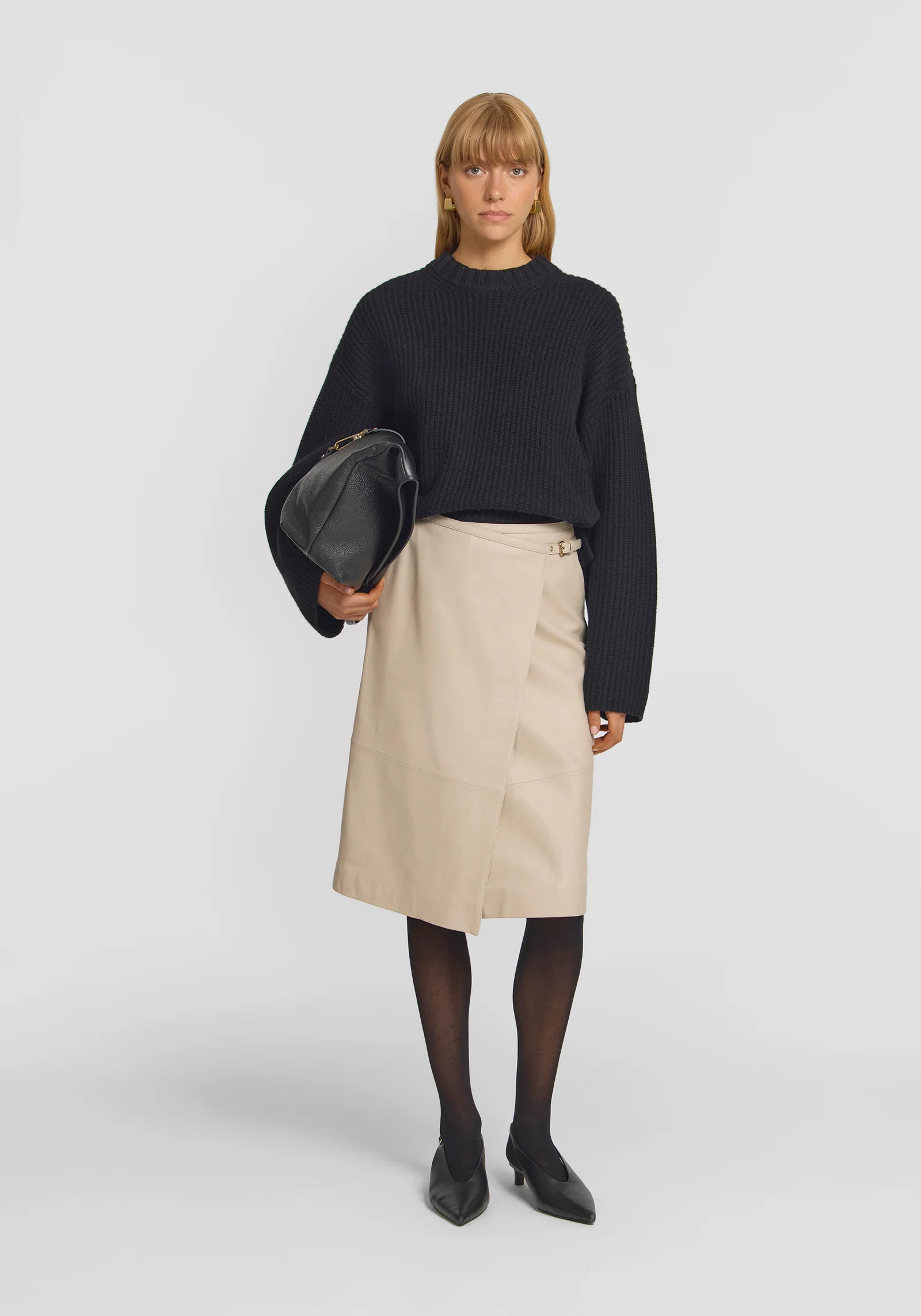 Porsche Leather Skirt IN | SKIRTS | VIKTORIA & WOODS | Viktoria & Woods