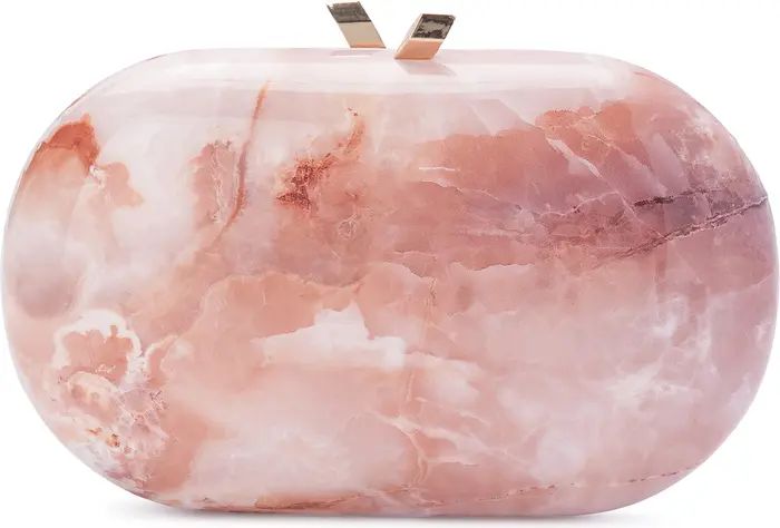 Olga Berg Marbled Oval Clutch | Nordstrom | Nordstrom