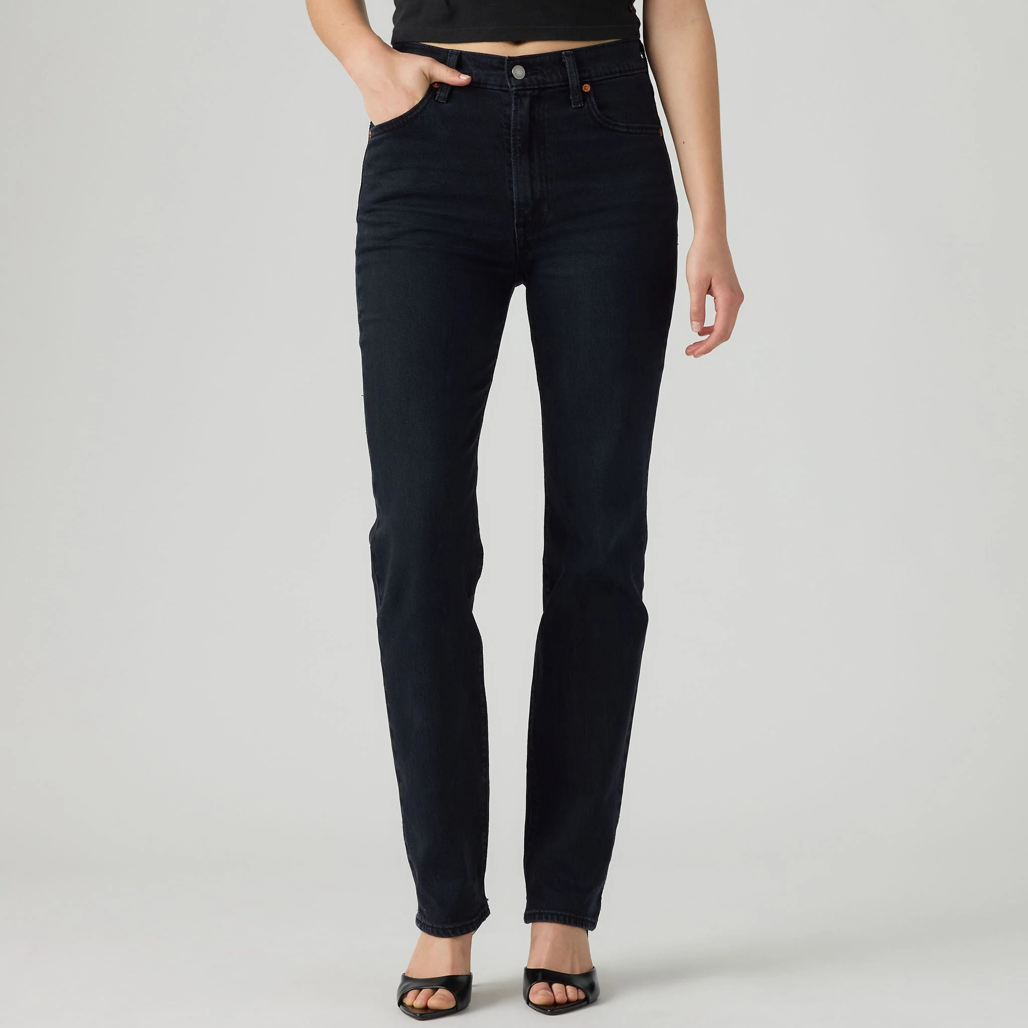 Levi's® Women's Ribcage Slim Jeans - Medium Indigo | Levi's AU