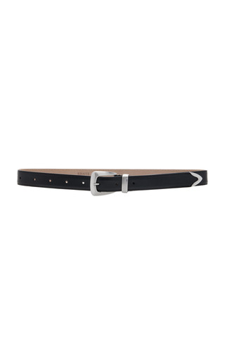 Benny Slim Leather Belt | Moda Operandi (Global)