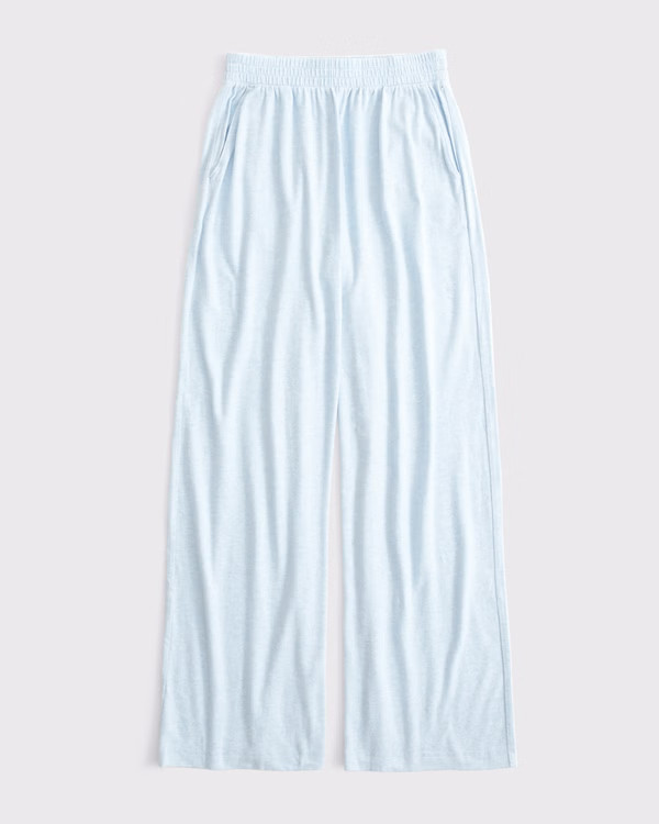 Lounge Brushed Wide Leg Sweatpant | Abercrombie & Fitch (US)