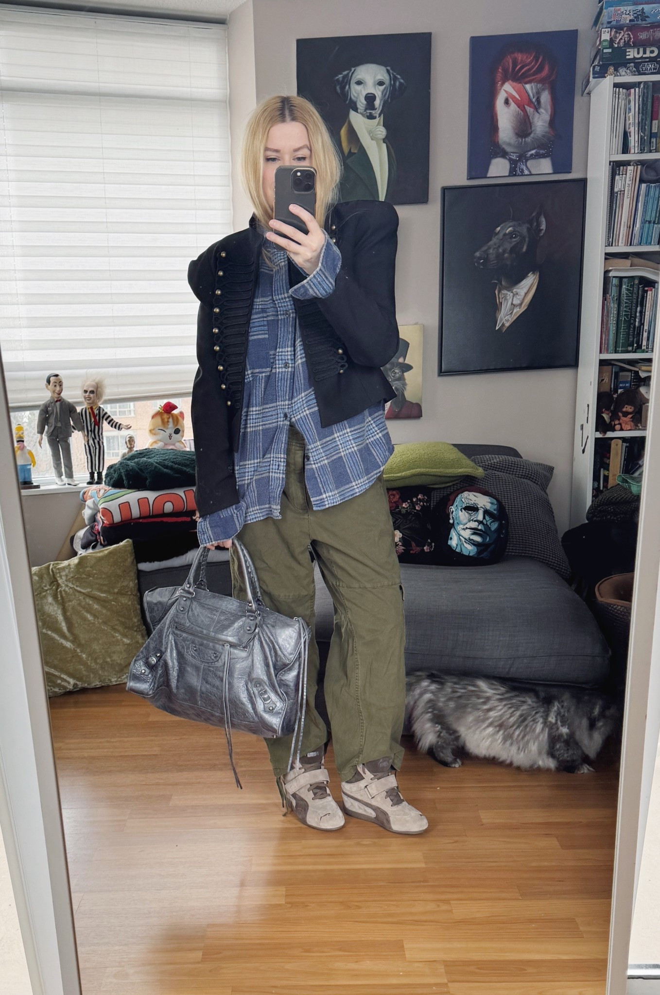 Napoleon jacket day two. 
Bag is preloved. 




#LTKSeasonal #LTKootd #LTKOver40