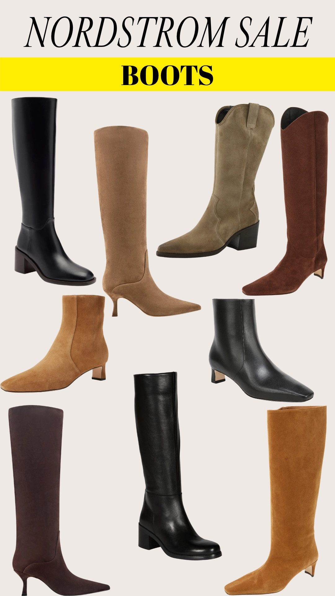 Nordstrom Anniversary Sale -- Boots Edit

Here are all of the dates for shopping access! ✨ 
Preview: 7/6
Icons: 7/14-7/17
Ambassadors: 7/15-7/17
Influencers: 7/16-7/17
Everyone: 7/18-8/9

NSALE, Nordstrom shoes, Nordstrom Boots, Nordstrom Booties 

 #LTKootd #LTKSeasonal #LTKSaleAlert