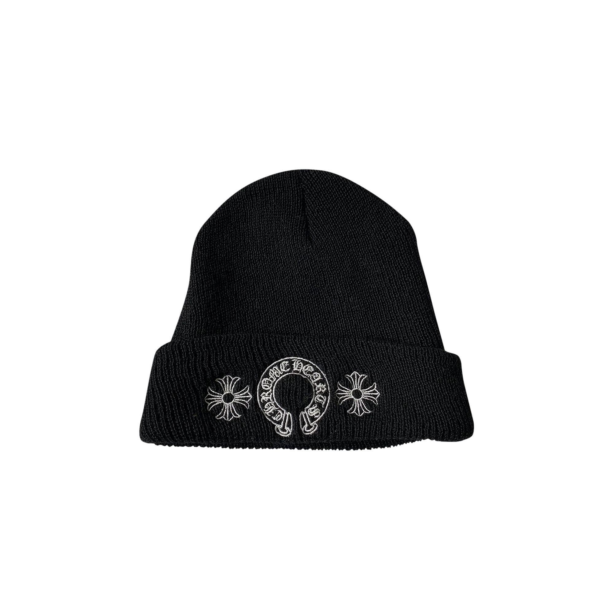 Chrome Hearts Horseshoe Beanie 'Black' | GOAT