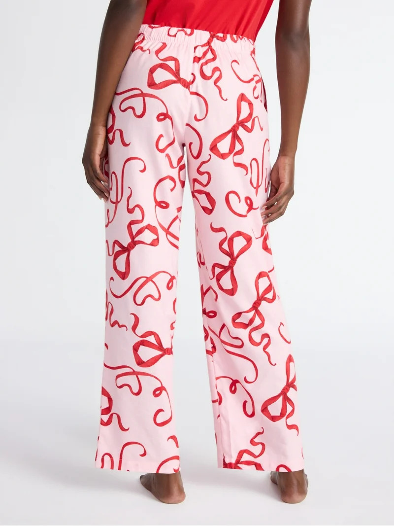 Joyspun Women's Flannel Sleep Pants, 30'' Inseam, Sizes XS-3X | Walmart (US)