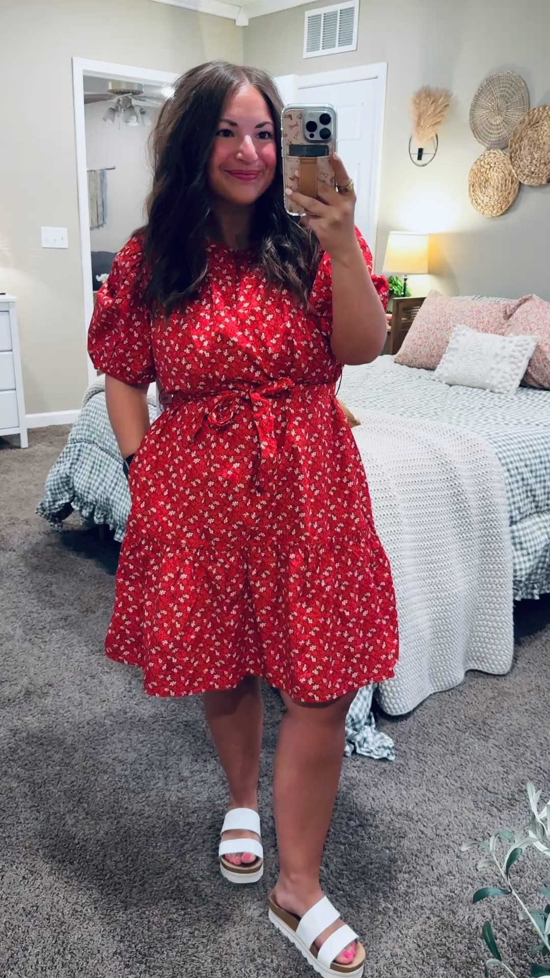 Easy spring outfit unlocked 🌼 This Walmart dress is comfy, breezy, and perfect for warmer days ahead!

sandals: fit true to size // wearing a 5
dress: fits true to size // wearing a large 

 #LTKootd #LTKMidsize #LTKWorkwear