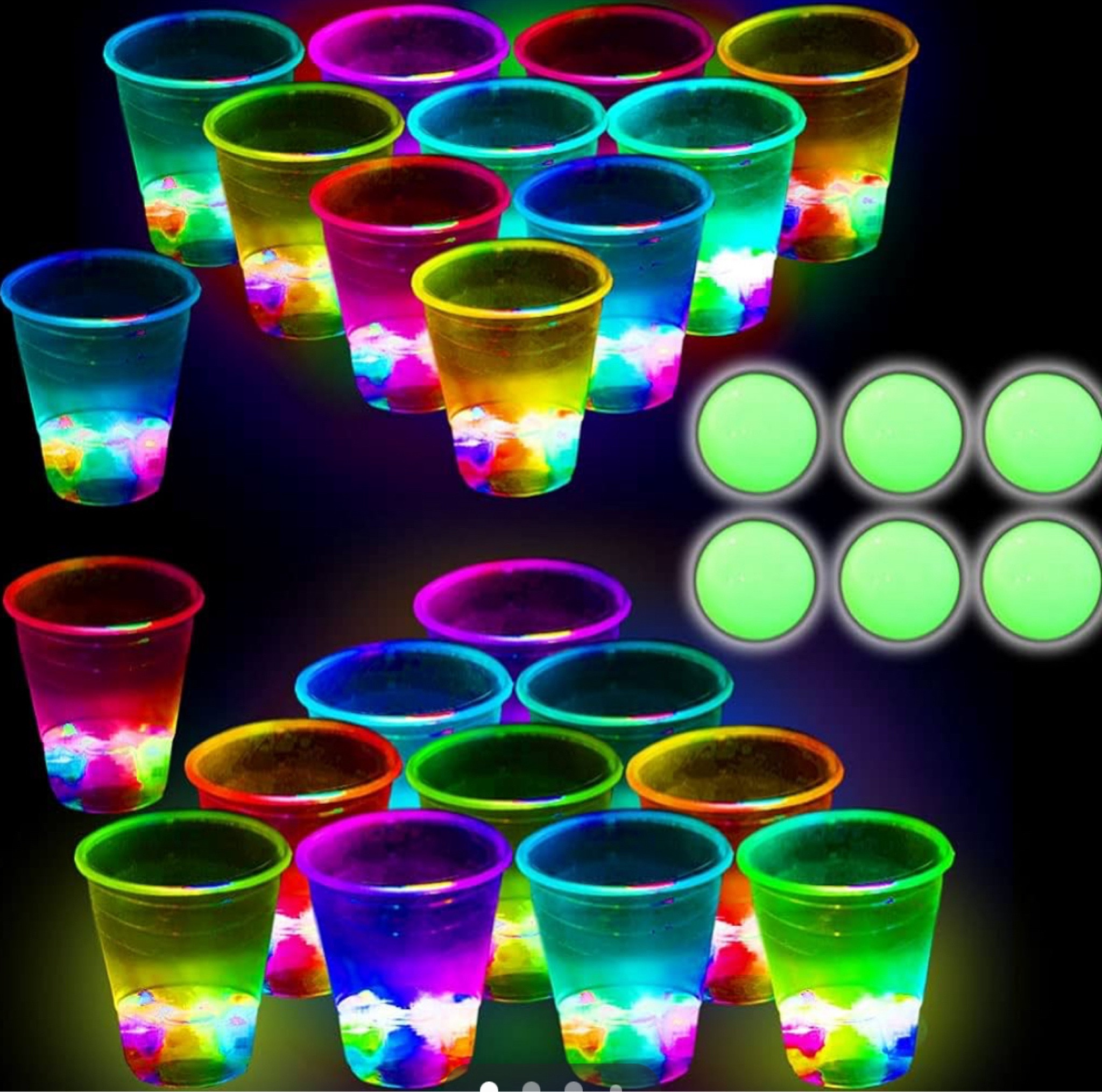 Glow party beer pong. Bachelorette party. Beach vacation. Party. Cups. 

#LTKWedding #LTKVideo