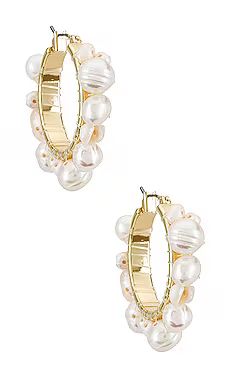 Amber Sceats Mini Hoop Earring in Gold from Revolve.com | Revolve Clothing (Global)